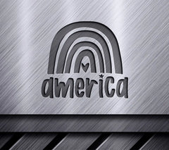 America Rainbow SVG SVG