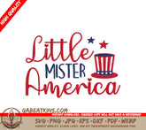 Little Mister America SVG  SVG