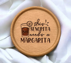 Senorita Margarita SVG Design SVG