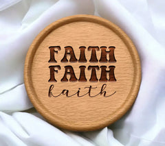 Retro Christian Faith Design SVG SVG