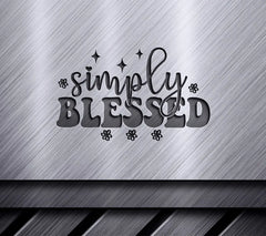 Blessed Flower & Star SVG SVG