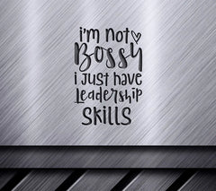 Bossy Leadership Skills SVG SVG