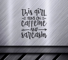 Caffeine & Sarcasm SVG SVG