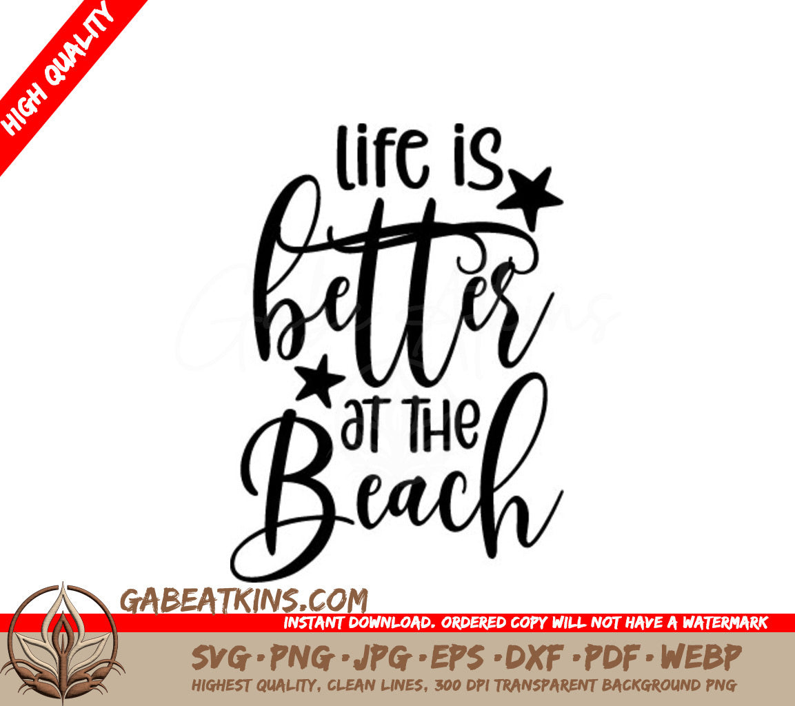 Beach Life SVG SVG