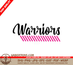 Breast Cancer Warrior SVG SVG