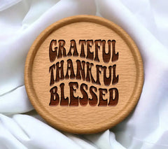 Grateful Thankful Blessed SVG SVG