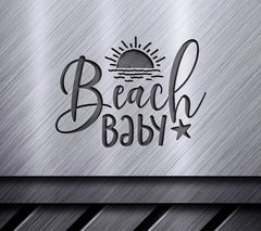 Beach Baby Sunset SVG SVG