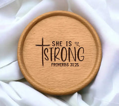 She Is Strong Christian SVG SVG