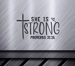 She Is Strong Christian SVG SVG