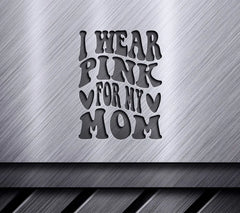 Pink Ribbon Mom SVG SVG