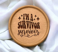 Pink Survivor SVG SVG