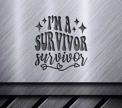 Pink Survivor SVG SVG