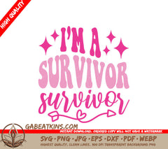 Pink Survivor SVG SVG