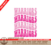 Pink Warrior SVG SVG
