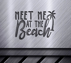 Beach Palm Tree SVG Design SVG