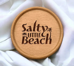Salty Little Beach Palm Tree SVG SVG