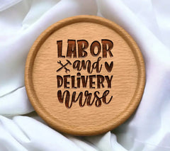 Labor & Delivery Nurse SVG SVG