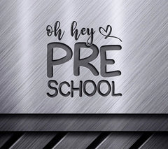 Oh Hey Preschool SVG SVG