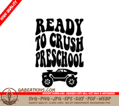 Crush Preschool SVG SVG