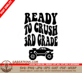 Crush Third Grade SVG SVG
