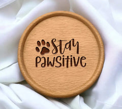 Pawsitive Dog SVG SVG