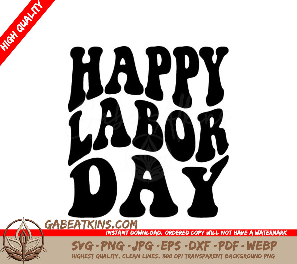 Retro Labor Day SVG SVG