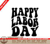 Retro Labor Day SVG SVG
