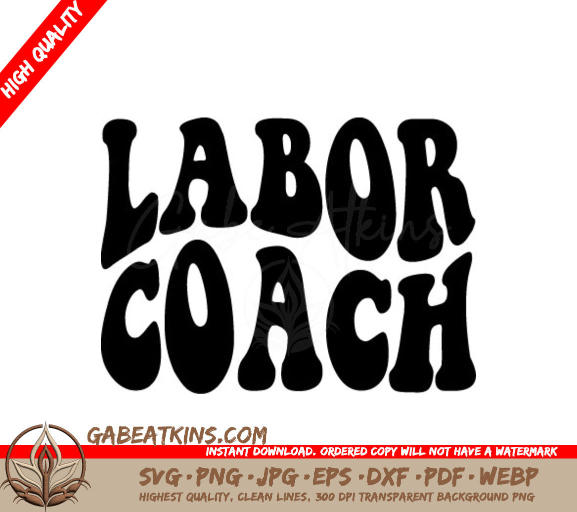 Retro Labor Coach SVG SVG