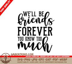 Friends Forever SVG SVG