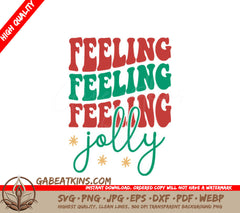 Feeling Jolly Christmas SVG SVG