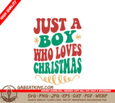 Christmas Boy SVG SVG