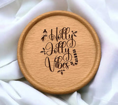 Holly Jolly Vibes SVG SVG