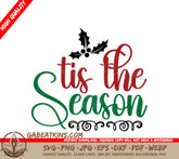 Tis The Season Christmas SVG SVG
