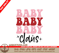 Baby Claus Christmas SVG SVG