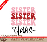 Sister Claus SVG SVG