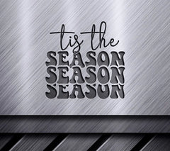 Retro Christmas Tis The Season SVG SVG