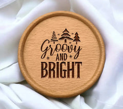 Groovy & Bright Christmas SVG SVG