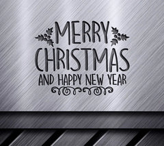 Merry Christmas & Happy New Year SVG SVG