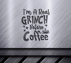 Grinch Before Coffee SVG SVG