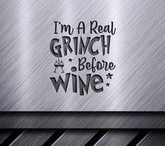 Grinch Wine SVG SVG