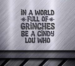 Grinch Cindy Lou Who SVG SVG