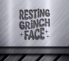 Resting Grinch Face SVG SVG