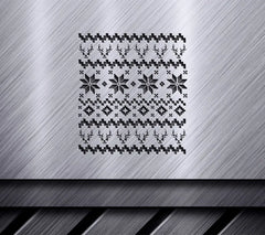 Christmas Reindeer Snowflake SVG SVG