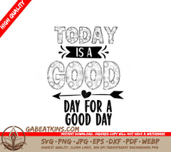 Sarcastic Good Day SVG Quote SVG
