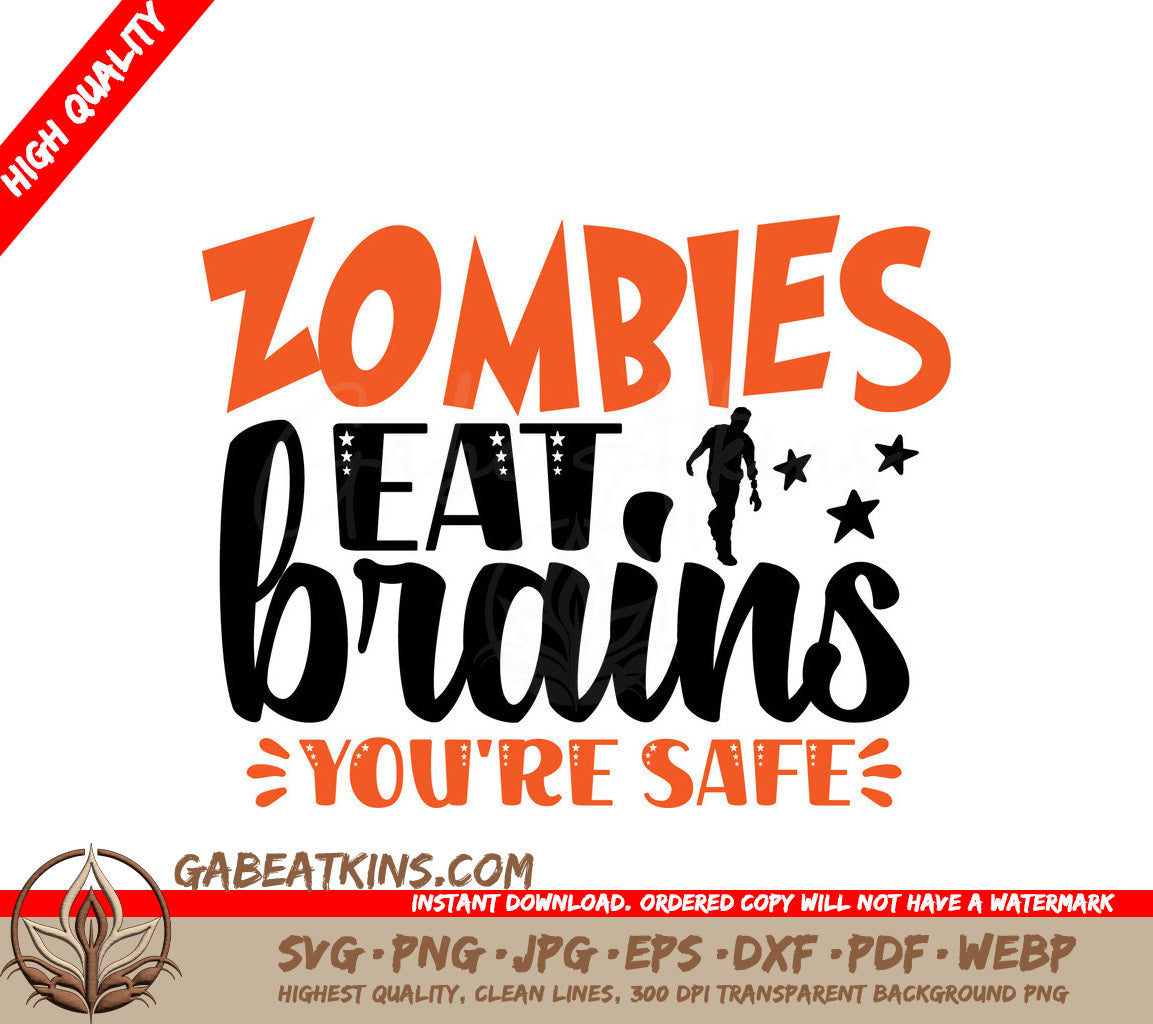 Zombies Eat Brains SVG SVG