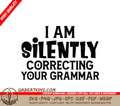 Grammar Police SVG SVG