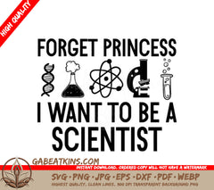 Scientist SVG Design SVG