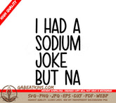Sodium Joke SVG Design SVG