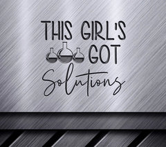 This Girls Got Solutions SVG SVG