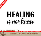 Healing Is Not Linear SVG SVG